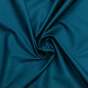 Tecido Tricoline Silky Lisa cor - 4332 (Petróleo)